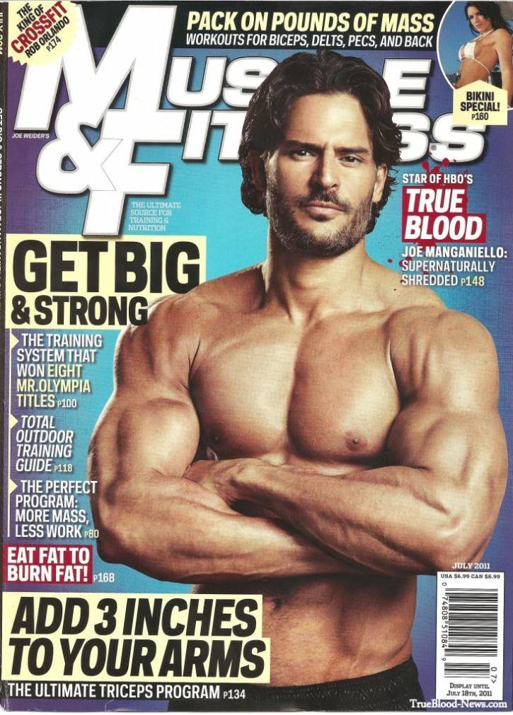 A Ripped Joe Manganiello Covers Muscle And Fitness Magazine Daily Squirt
