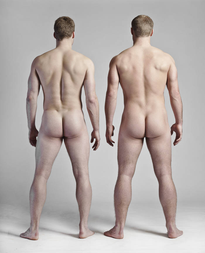Male nude from behind