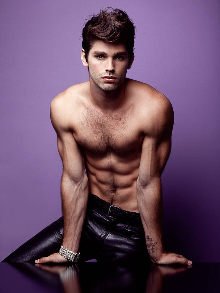 Model Of The Day Justin Gaston Daily Squirt