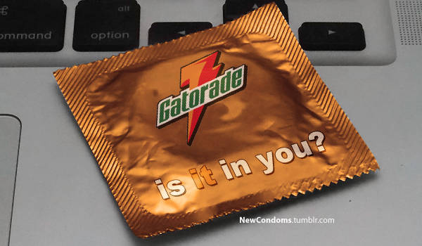 How Clever Is This Major Brand Slogans Work Splendidly On Condom Packs