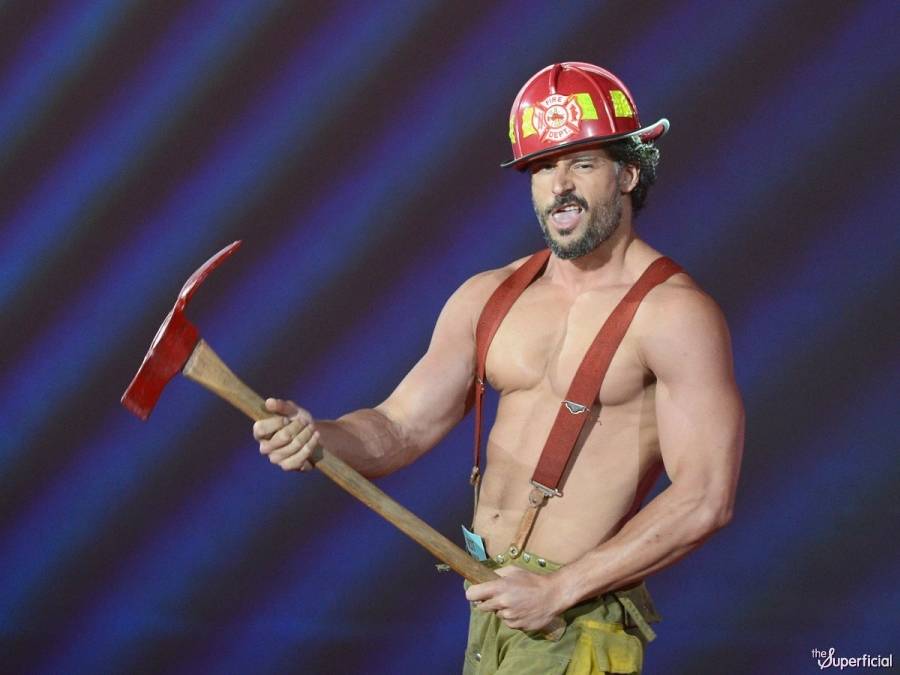 Joe Manganiello Dressed As A Fireman @ The MTV Movie Awards… That Is All…