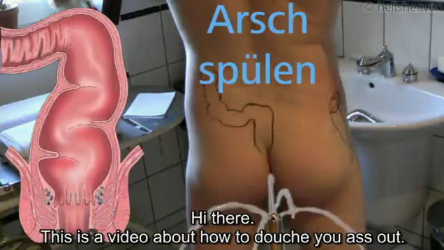 GOOD MORNING ARSCH SPÜLEN (via Colby Keller’s Big Shoe Diaries)