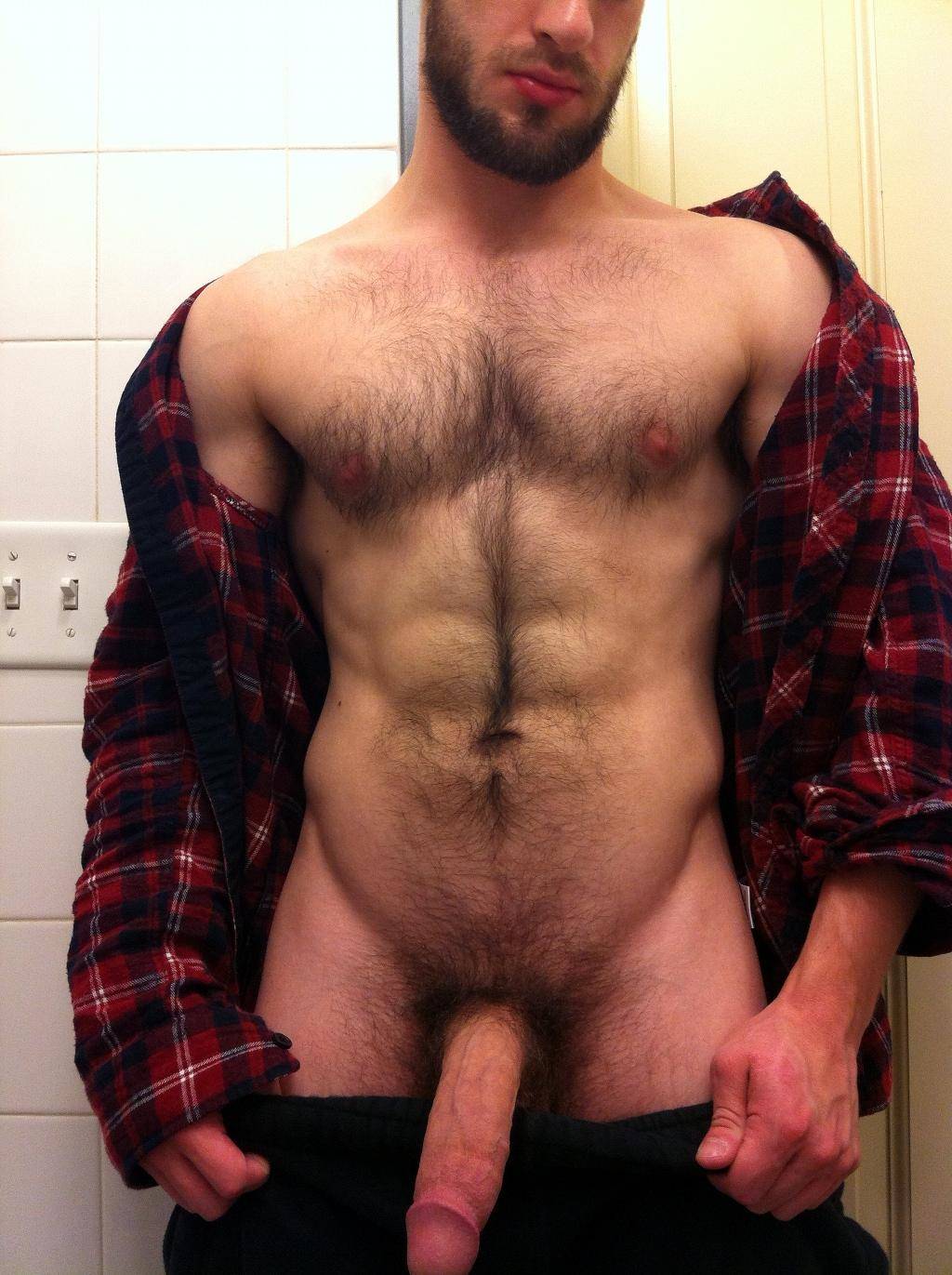 Hot Naked Guys Cum Selfies-1863