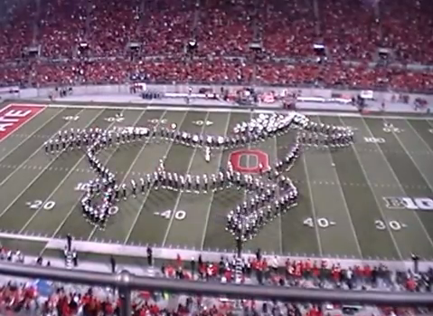 JUST AMAZING! The Ohio State University Marching Band – TBDBITL Halftime 10-6-12 Video games Nebraska
