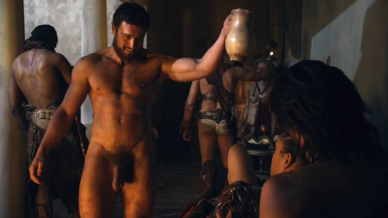 Fuck Yeah This Naked Hunk James Wells As Totus In Spartacus War Of