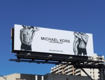 michaelkors underwear model billboard