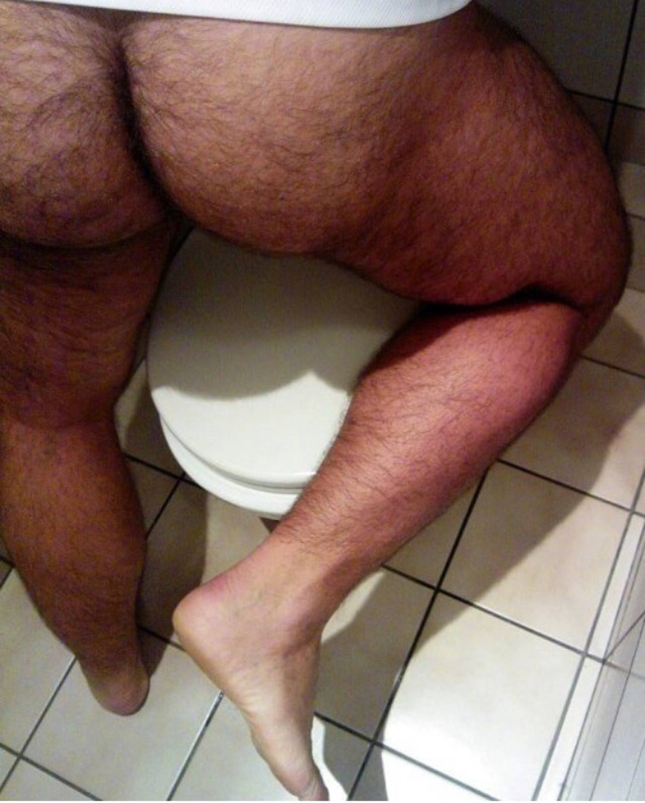 Hairy Male Butt