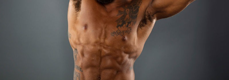 Muscular Tattooed Body