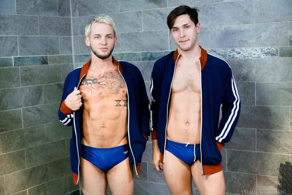 BRANDON RIVERS & COLTON GREY ARE “SWIMMINGLY” MATCHED!