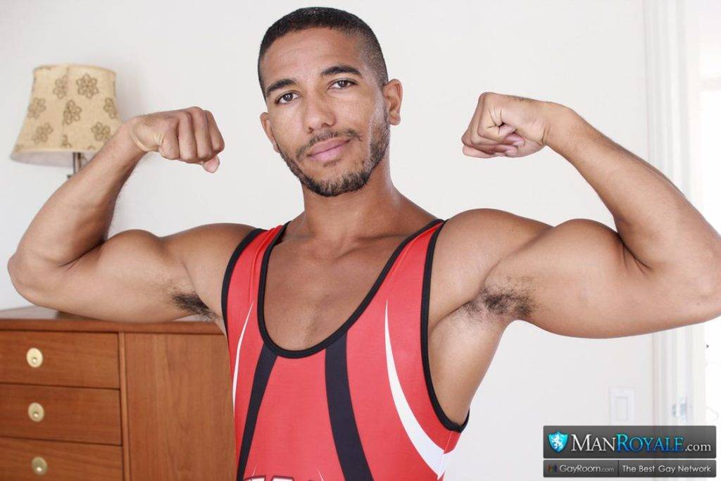 GO FOR THE GOLD: HOT MUSCLE JOCK BOYFRIENDS ENGAGE IN SOME SUMMER OLYMPICS ROLE-PLAY