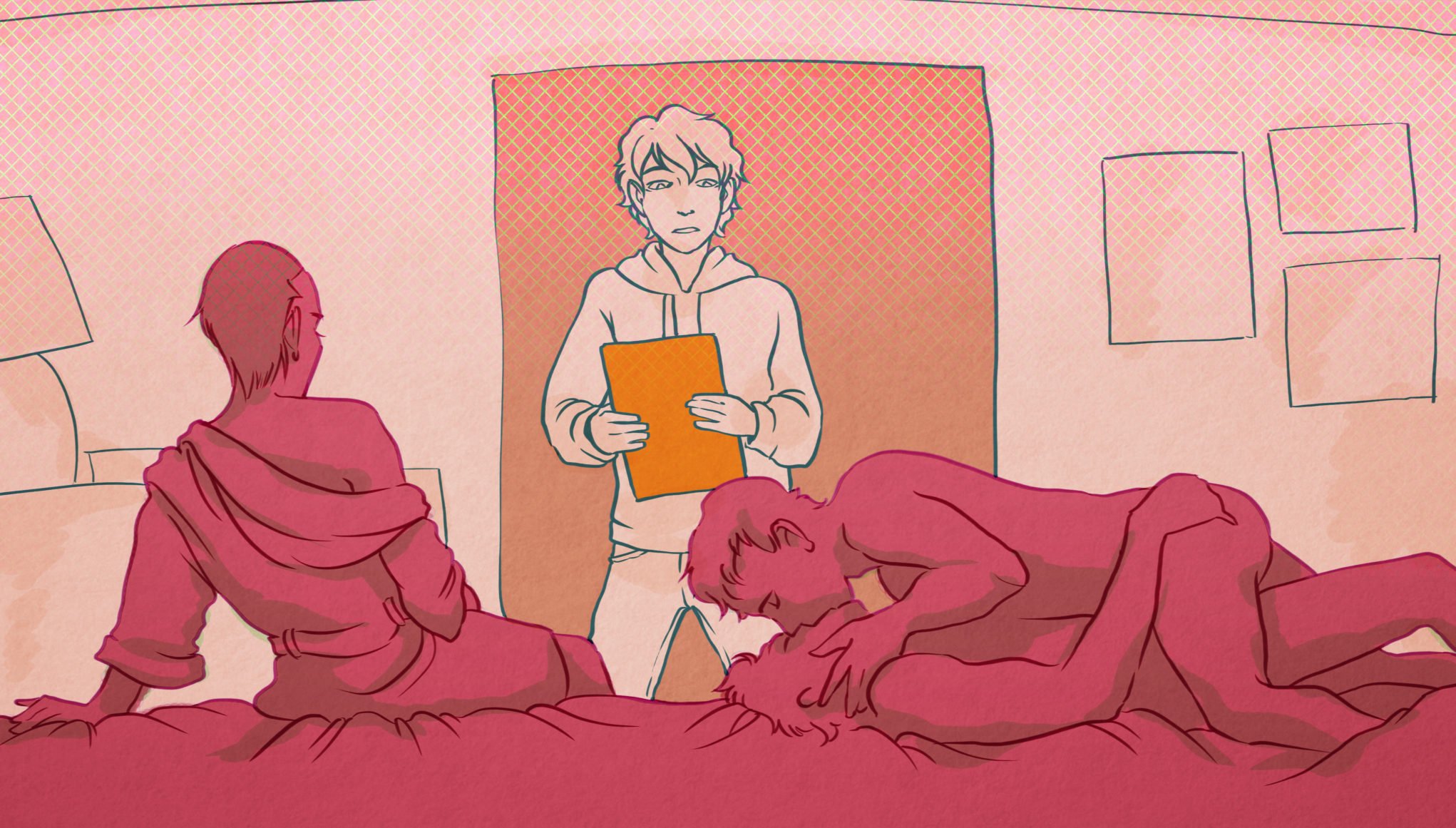 When a one-on-one encounter becomes a ménage à quatre
