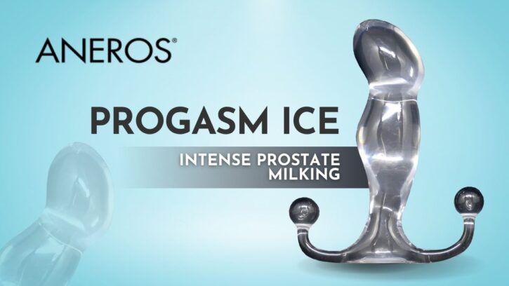 aneros progasm ice intense prostate milking gay prostate massager gay sex toy promo photo