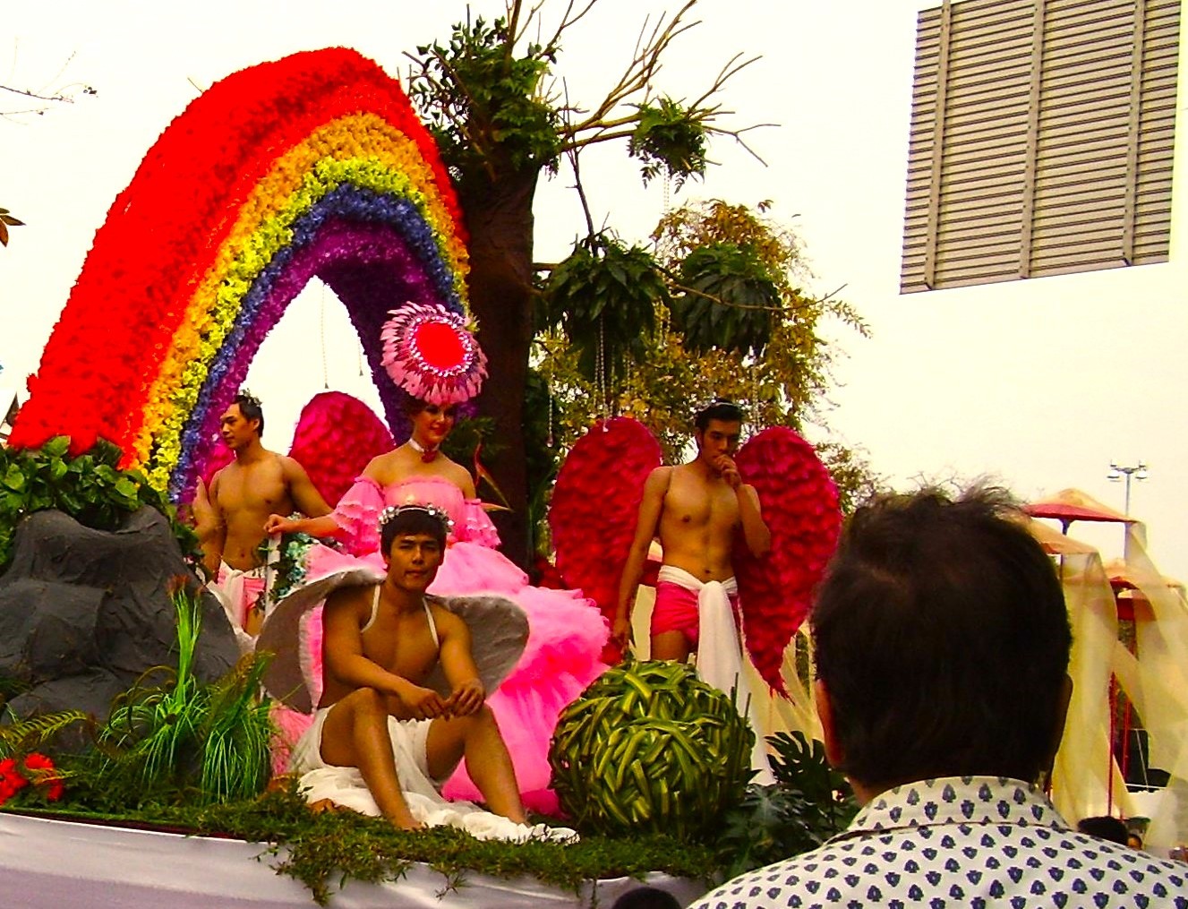 The annual flower festival shows off Chiang Mai's beautiful blossoms.